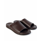 Leather Slipper - AR - 005 Brown