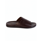 Leather Slipper - AR - 005 Brown